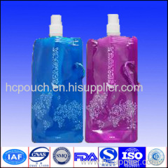 detergent spout pouch bag