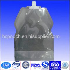 cosmetic spout package bag