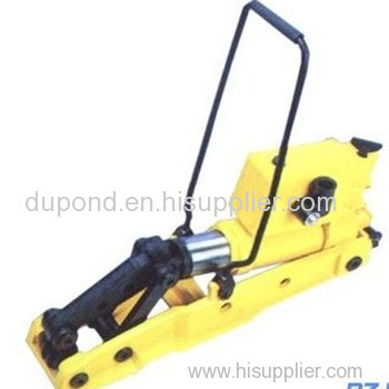 Hydraulic punching machine of railway tools