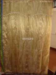 Sparry yarn carved curtain