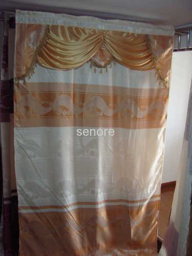 cationic stripes Jacquard complex curtain