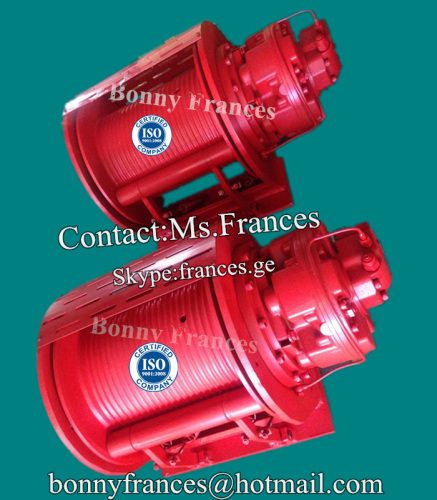 hydraulic winch for piling and drilling machine