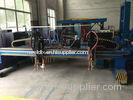 Automatic 50HZ Oxy Plasma CNC Cutting Machine , 0.5/1000mm Precision