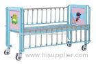 Children Patient Bed , Pediatric Bed With Enameled Steel Side Rails