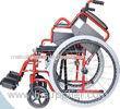 Luxury Fold Up Emergency Wheelchair , Disabled Health Care Wheelchair