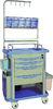 Deluxe Medical Medication Trolleys , Adjustable Nursing Cart