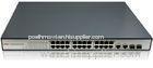 24 Port PoE Ethernet Switch 10 Mbps / 100 Mbps With 0 dB Acoustic Noise