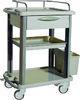 Removable Plastic Medical Trolleys For Home / Clinic Ambulance