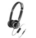 Sennheiser PX200-IIi Closed Noise Isolating Over Ear Headband Headphones W/iPod iPhone iPad 3-button Remote MIC