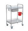 Nurse Use Medication treatment Hand Cart , Medical Supply Carts