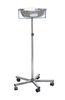 Medical Cart , Stainless Steel Mayo Trolley With Removable Bowl