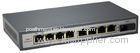 8 Port IEEE802.3af Powered Ethernet POE Switch with 1 Fiber Port