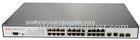 24 Port IEEE802.3af PoE switch with 2 Gigabit TP/SFP Combo port