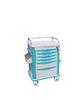 ABS Plastic Medical Trolleys , Hospital Drug Transfer Trolley