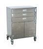 Medical Trolleys , Stainless Steel Hospital Drug Transfer Trolley