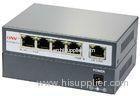 48V 4 port Power over Ethernet switch with 15.4W for Power Device