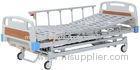 Adjustable Manual Hospital Bed With 3 Crank , Semi Fowler ICU Sickbed