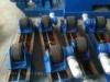 Manual Lead Screw Self-aligned Welding Rotator 2x0.55kw , Rubber Vessel Welding Rotator