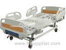 2 Function Medical Manual Hospital Bed , Central Braking System Castors