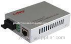 10Mdps / 100Mdps Dual Fiber Optic Media Converter single mode media converters