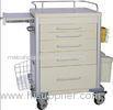 ABS Medical Supply Carts , Mobile Ambulance Trolley For Nurse