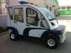 Anti Rusting Pure Electric Vehicle , Electric Patrol Car For 4 Person
