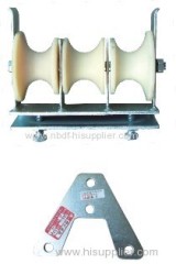 Triple Bundled Conductors Stringing Rollers with Pulley Board