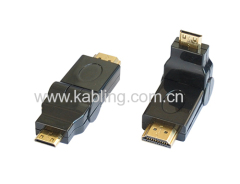 HDMI Adaptor Type A Male to Type D Male 180degree