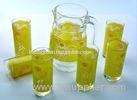 drinking glass sets colored drinking glasses sets