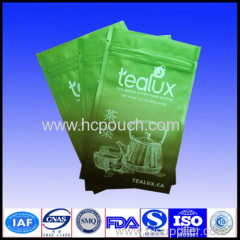 500g zip lock aluminum foil tea bag