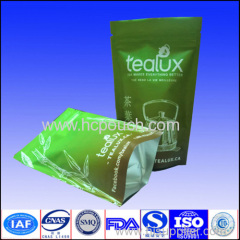 resealable aluminum foil packing tea bags