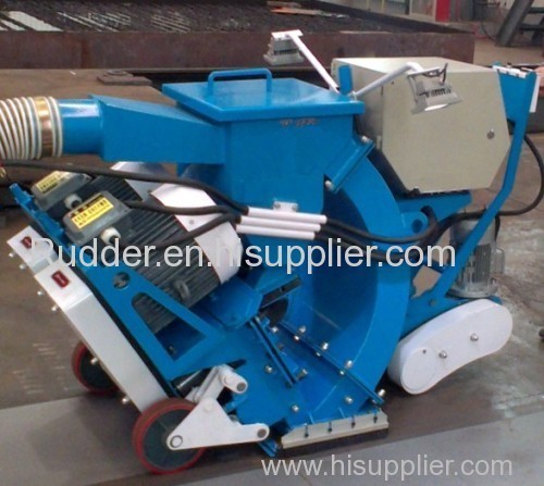 Ship board blasting machine