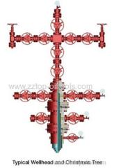 WELL HEAD EQUIPMENT DUAL WING WELLHEAD CHRISTMAS TREE