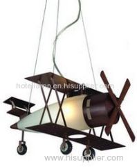 airplane retro pendant lighting