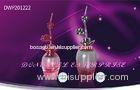 Flower Crystal White Glass Cosmetic Containers Pump Perfume Bottle