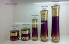 Lacquered Lotion Glass Bottles And Jars Glass Cosmetic Containers Set