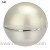 15g 30g Ball Acrylic / Plastic Cosmetic Jars With Cap , Inner Seal