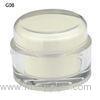 15g 30g Clear Acrylic Plastic Cosmetic Jars For Skincare Cream