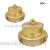 15g 30g Golden Crown Acrylic Cosmetic Jars With Sprayed Inside