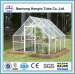 PVC film aluminium dooryard greenhouse