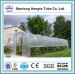 PVC film aluminium dooryard greenhouse