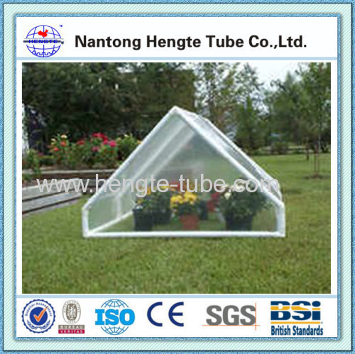 PVC film aluminium dooryard greenhouse