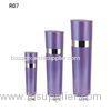 Lilac Lotion Serum Cosmetic Plastic Bottles 120ml With Acrylic / PP Cap