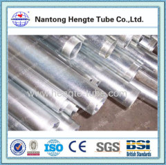 Precise hot dip galvanized steel pipe for conduit