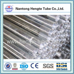 Precise hot dip galvanized steel pipe for conduit