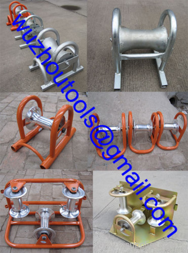 Corner roller Hoop Roller Straight line bridge roller Cable guides Cable rollers