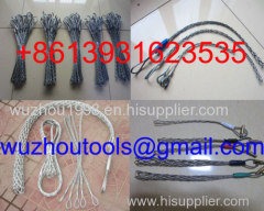 Non-conductive cable sock Fiber optic cable sock