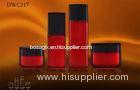 Red 30ml 100ml Cosmetic Jars And Bottles For Skincare Lotion