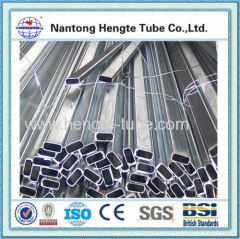 Hot dip galvanized rectangle section steel tube