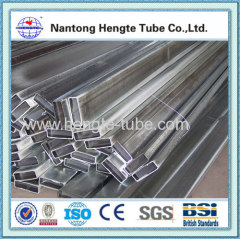Hot dip galvanized rectangle section steel tube